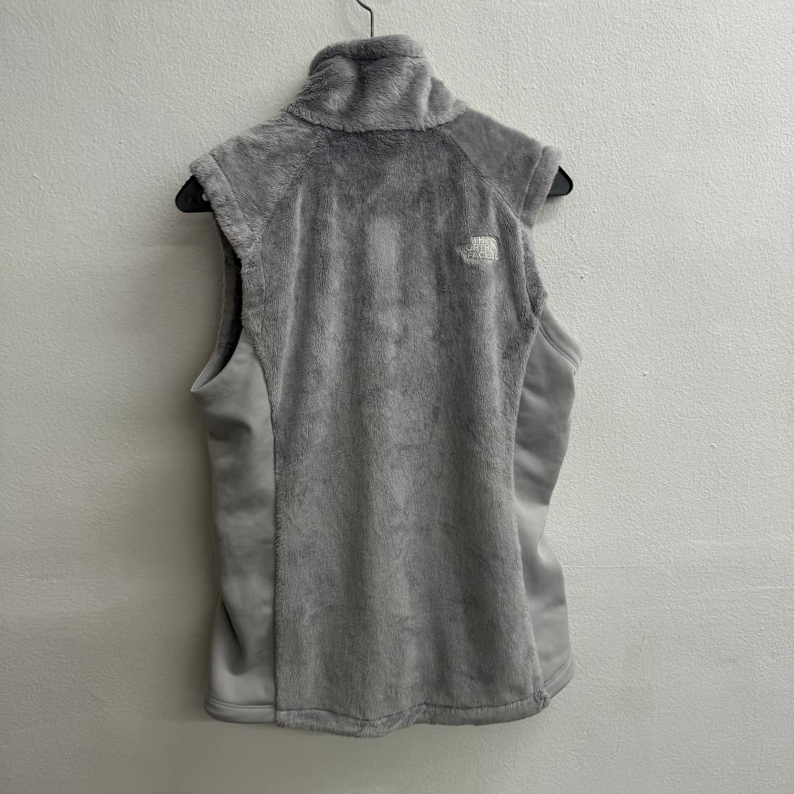 노스페이스 여성 플리스 그레이 집업 조끼 (M) 상품이미지4