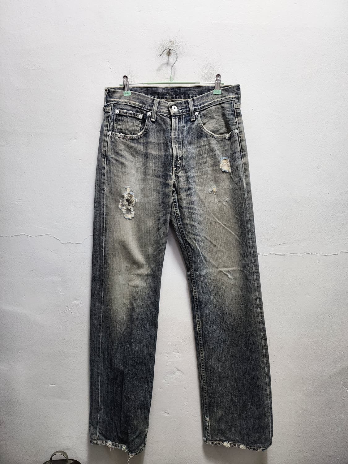리바이스 503 빈티지 데미지 청바지 상품이미지2