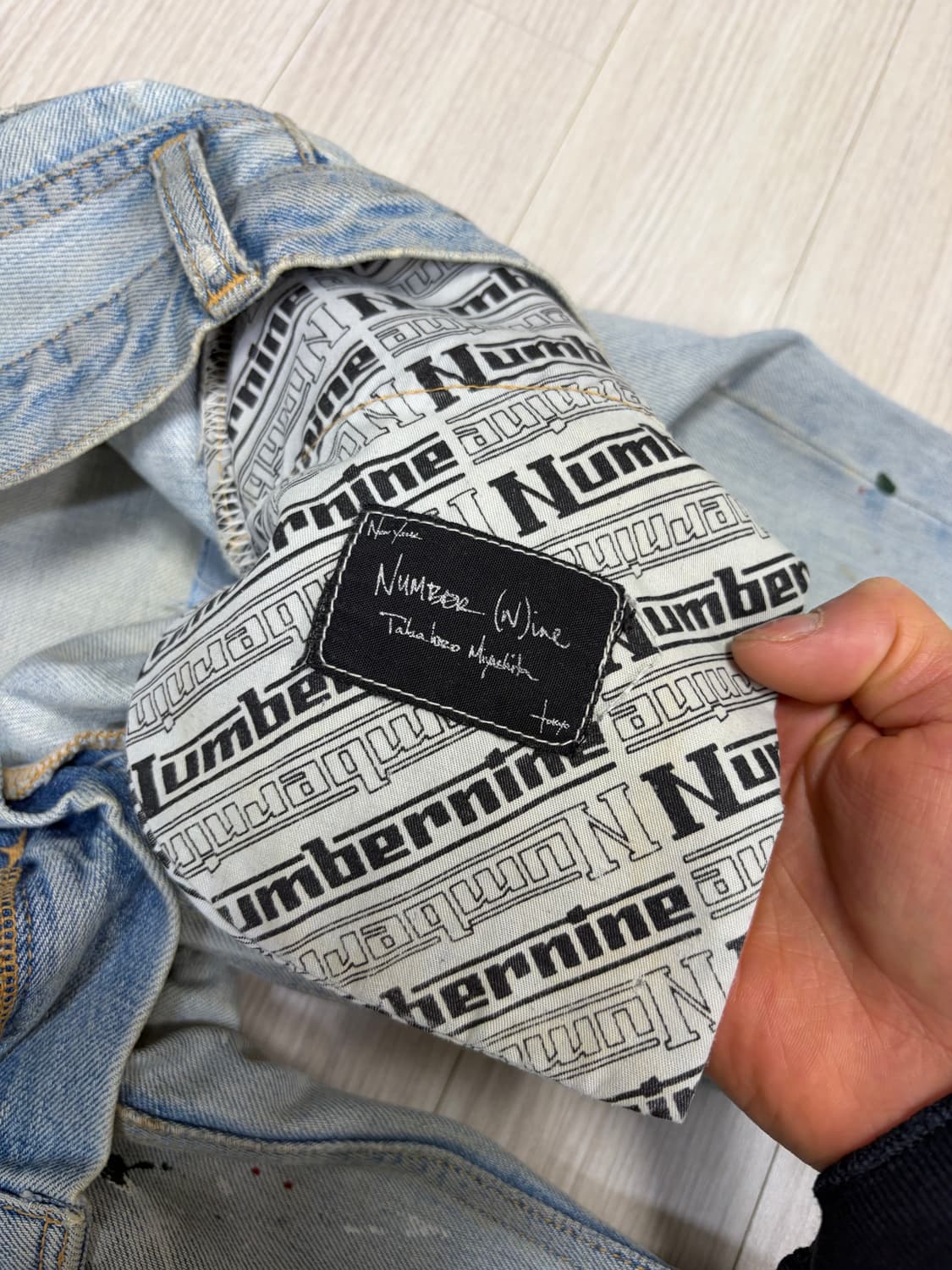 Number nine 06ss 상품이미지4