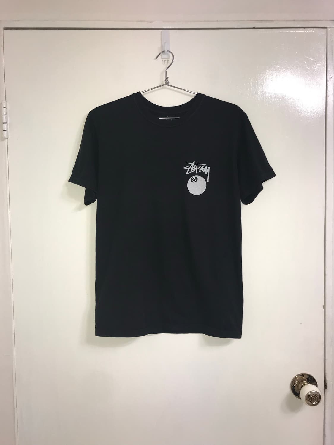 STUSSY 8-Ball Printing T-shirts Black 상품이미지4