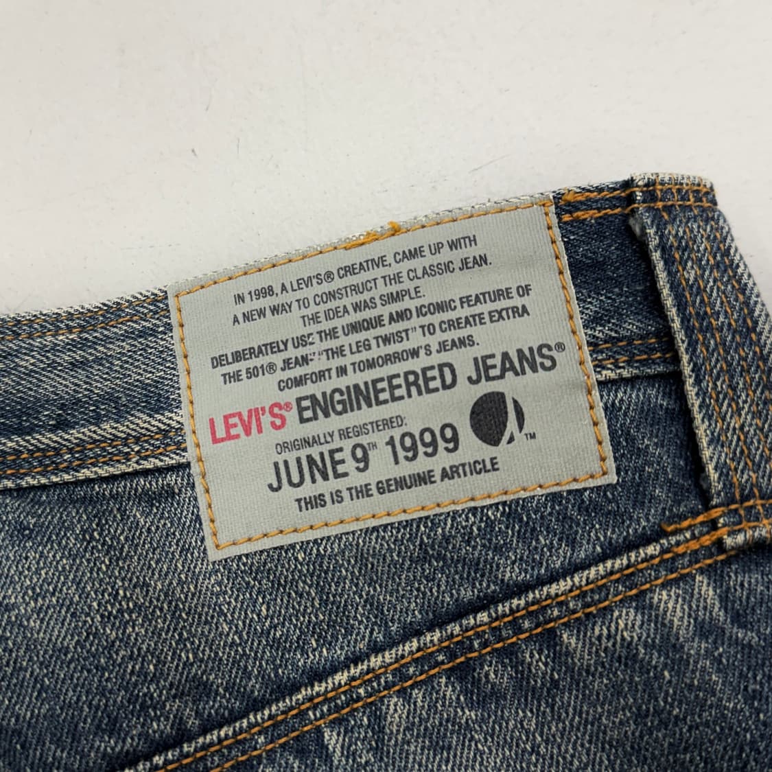 리바이스 엔진 엔지니어드 데님팬츠 상품이미지8