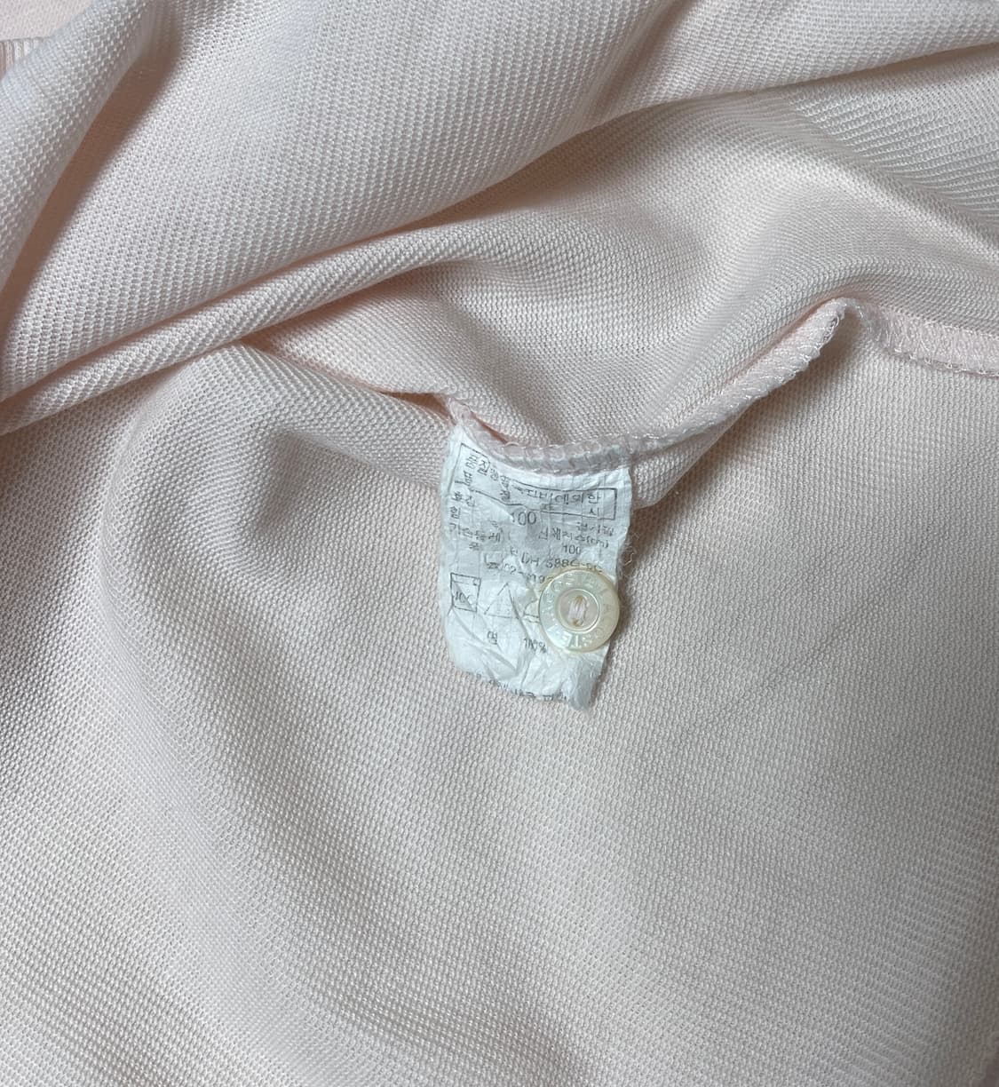 라코스테 연핑크 긴팔 카라티 100 상품이미지4