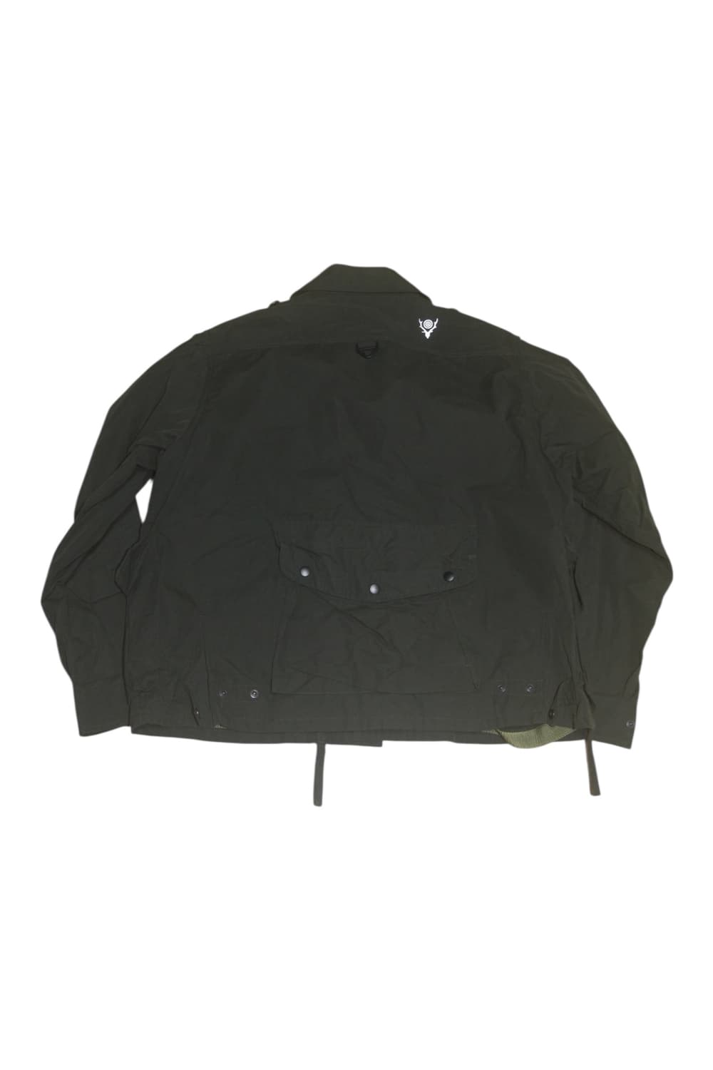 남이서팔 텐카라 왁스드 자켓 카키 L 상품이미지3