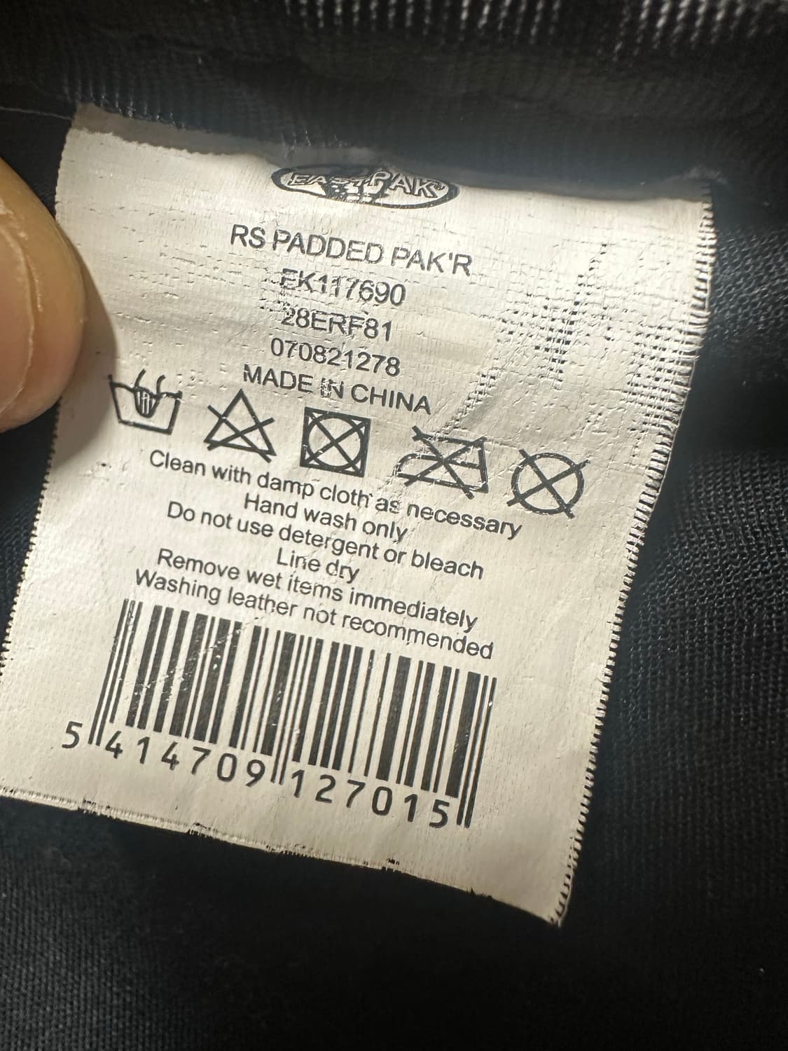 라프시몬스 이스트팩 08fw 패치 백팩 상품이미지9