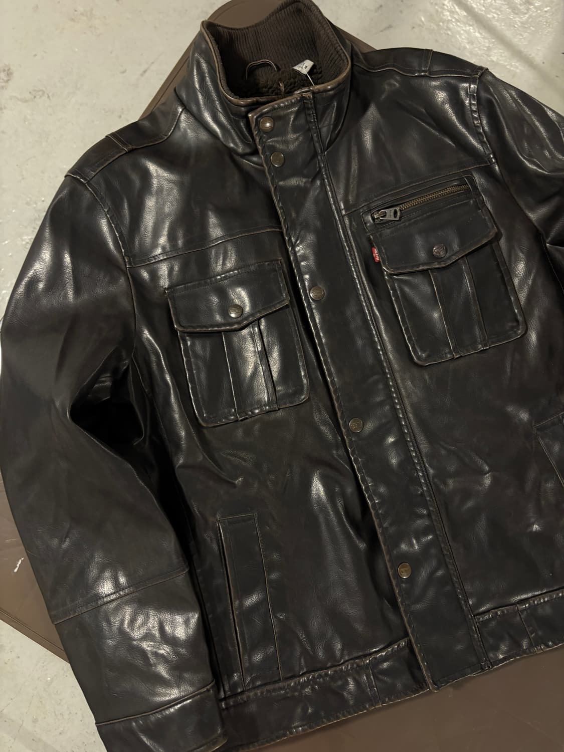 리바이스 가죽자켓 상품이미지5