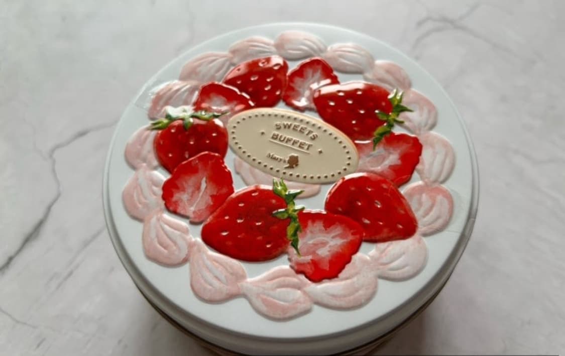 메리 초콜릿 딸기 틴케이스 상품이미지2