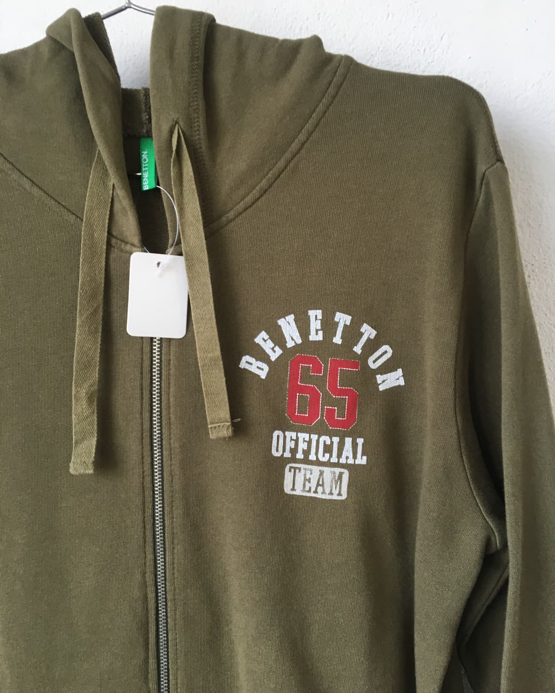 Benetton hood zip up 상품이미지4