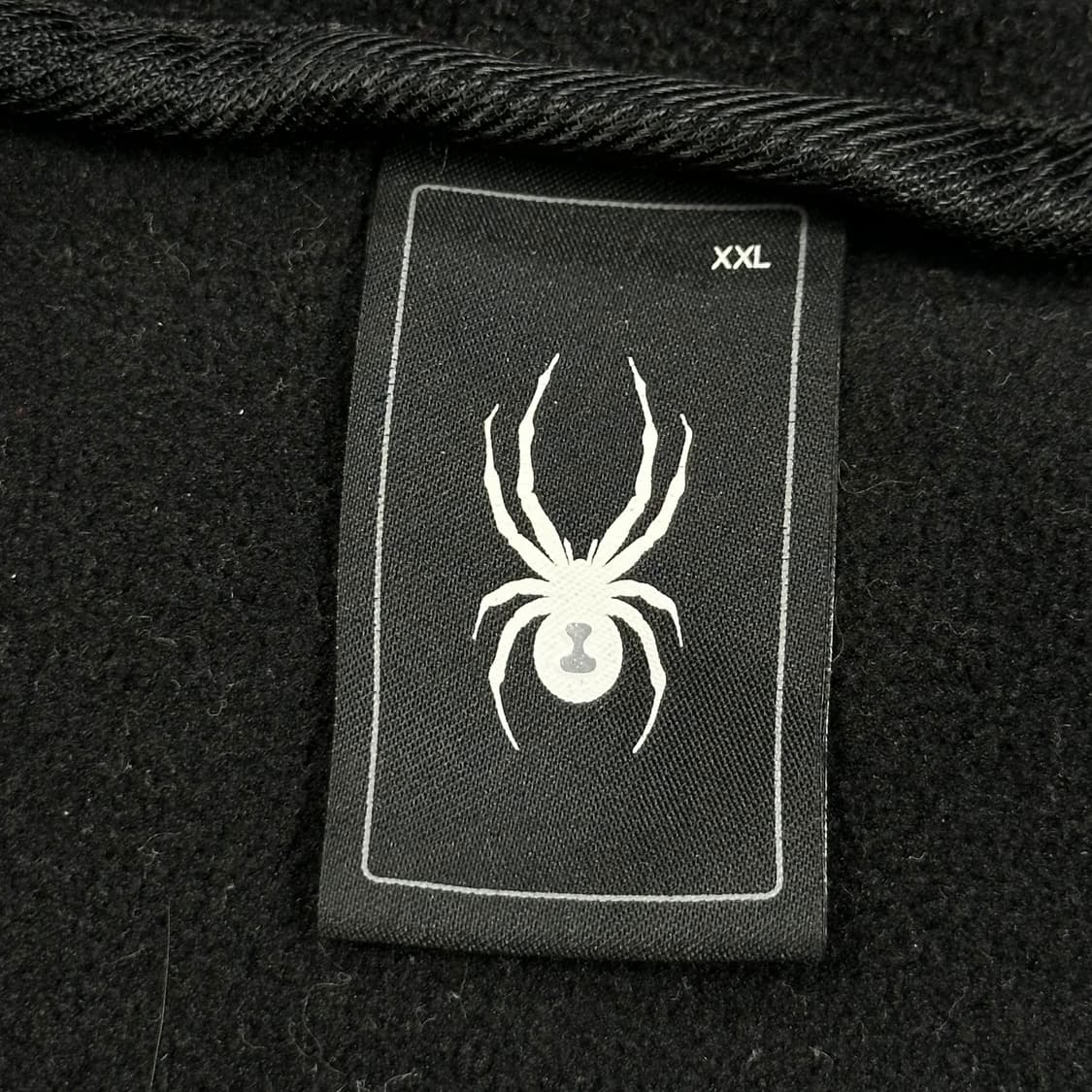 스파이더 블랙 풀오버 후리스 후드집업 (XXL) 상품이미지6