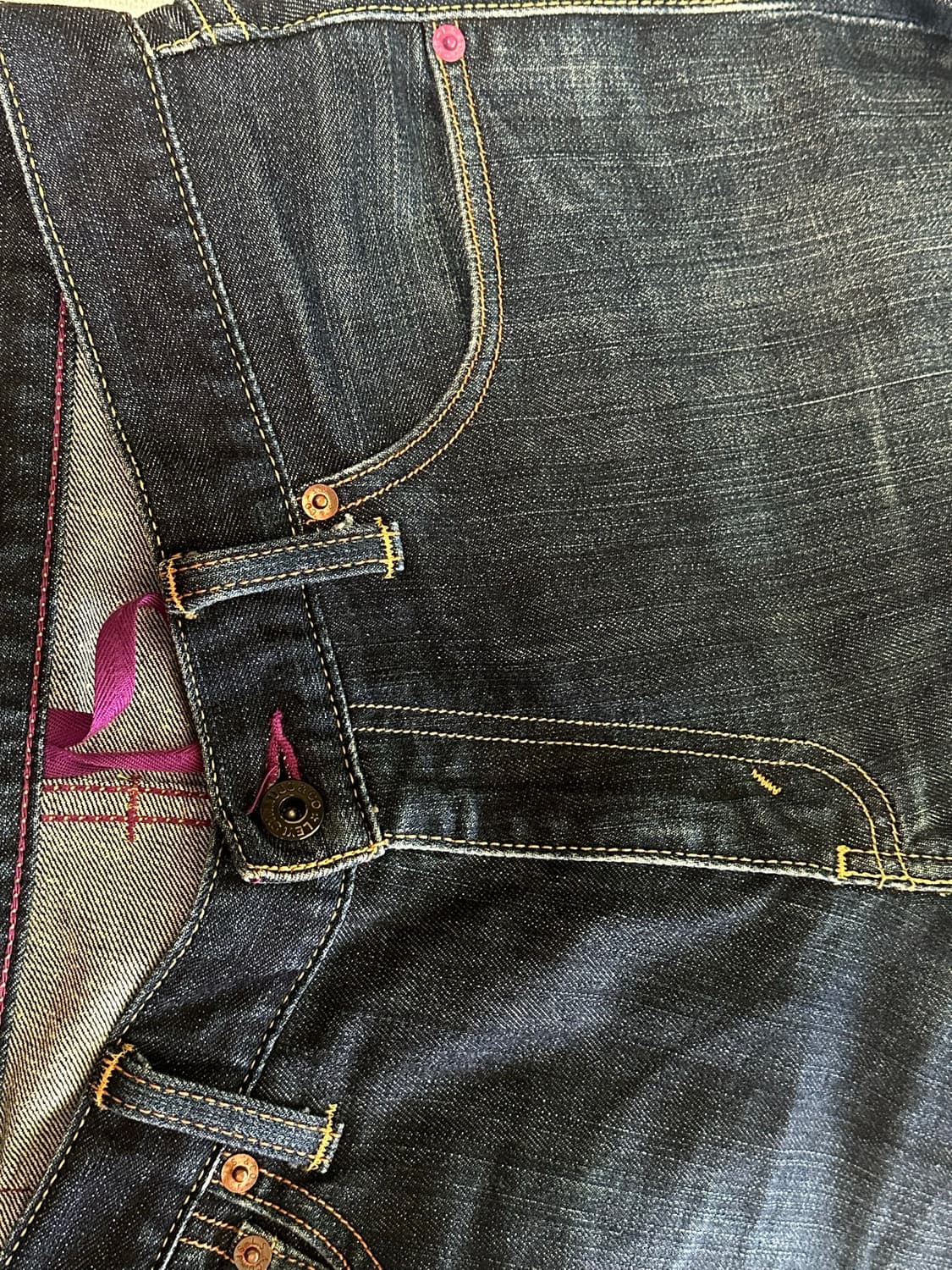 Levi Strauss Japan 503 퍼플스티치데님 상품이미지2