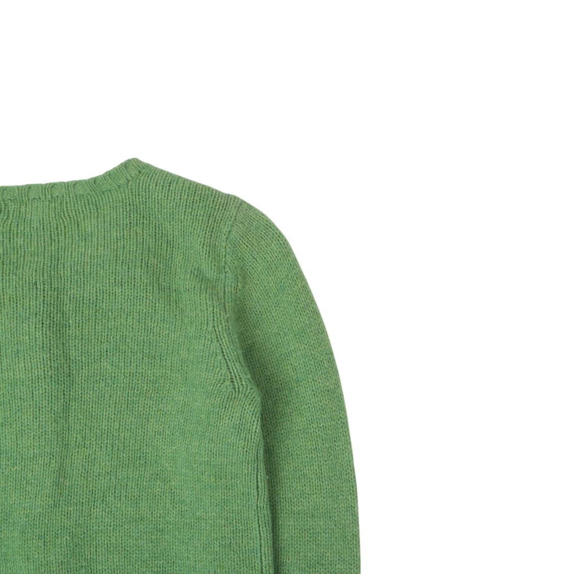 폴로 랄프로렌 우먼스 라이트그린 울 앙고라 가디건 상품이미지6