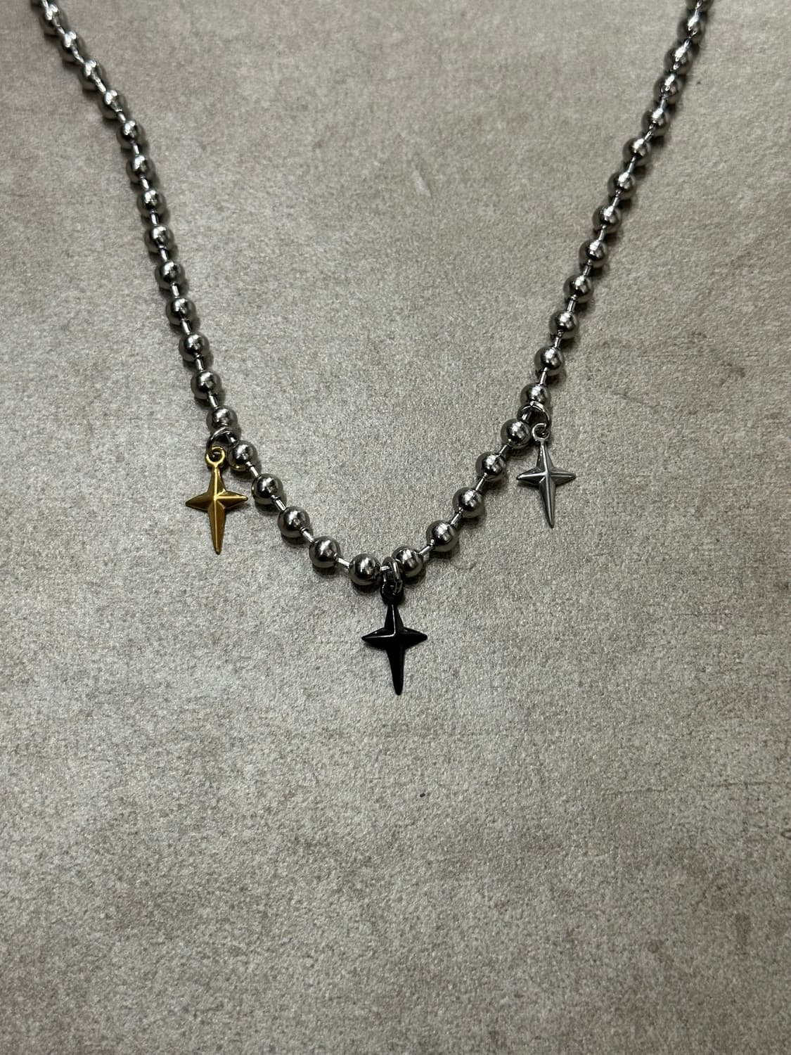 Triple cross - 트리플 십자 목걸이 상품이미지3