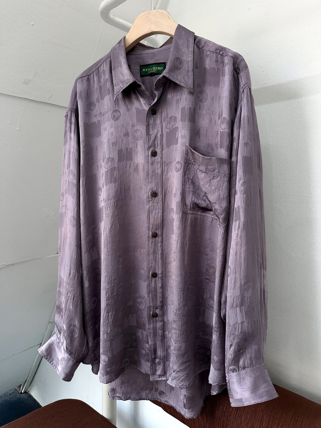 Light silk loose design shirt 상품이미지1