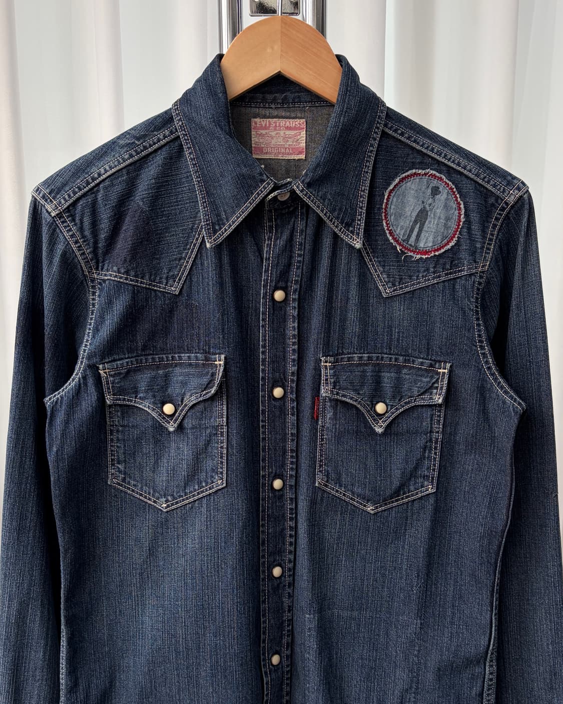 [M]리바이스 패치워크 웨스턴 데님 셔츠 상품이미지6