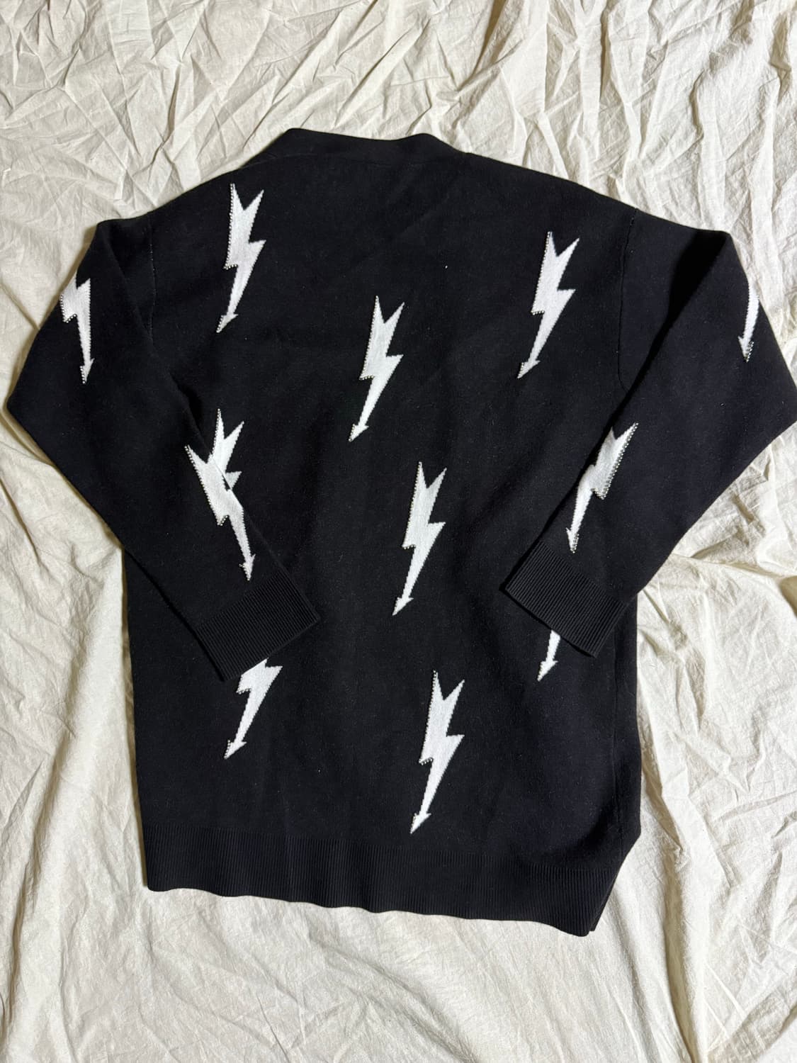 산드로 번개 니트 가디건  상품이미지4