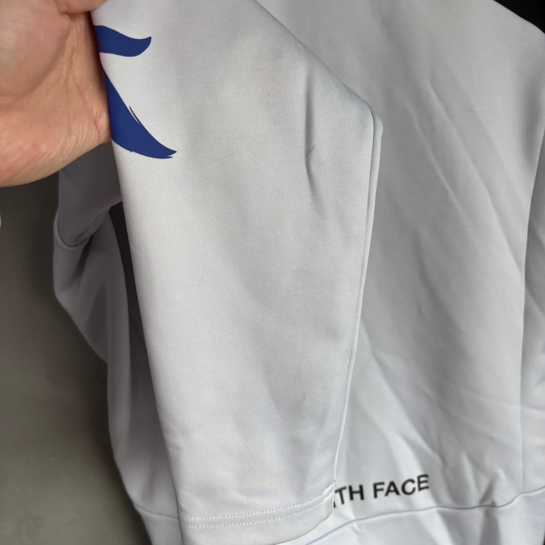 노스페이스 국대 팀코리아 집업 화이트 상품이미지4