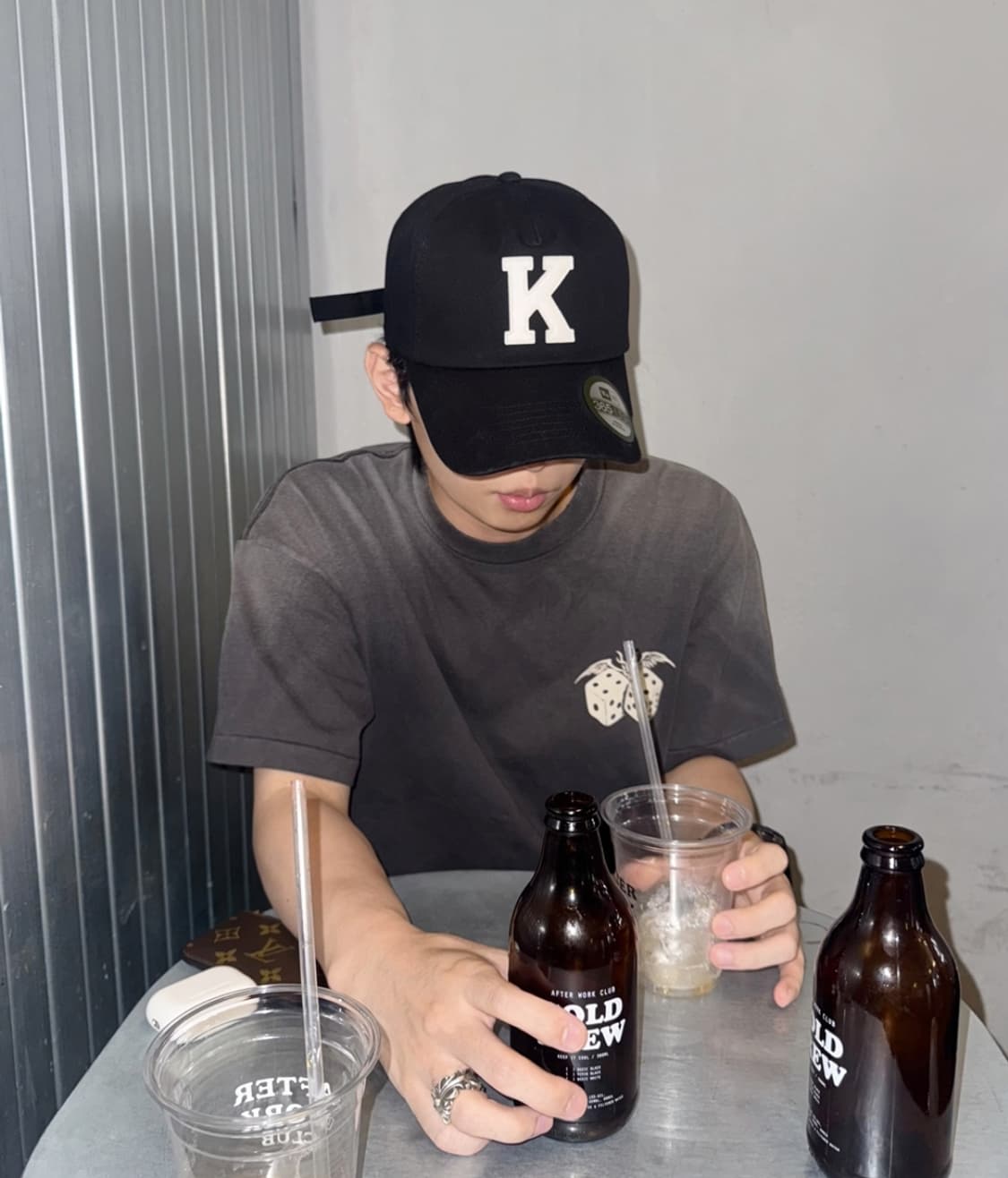 [OS]카미엔 x 코인서울 케이 로고 모자 볼캡 상품이미지9