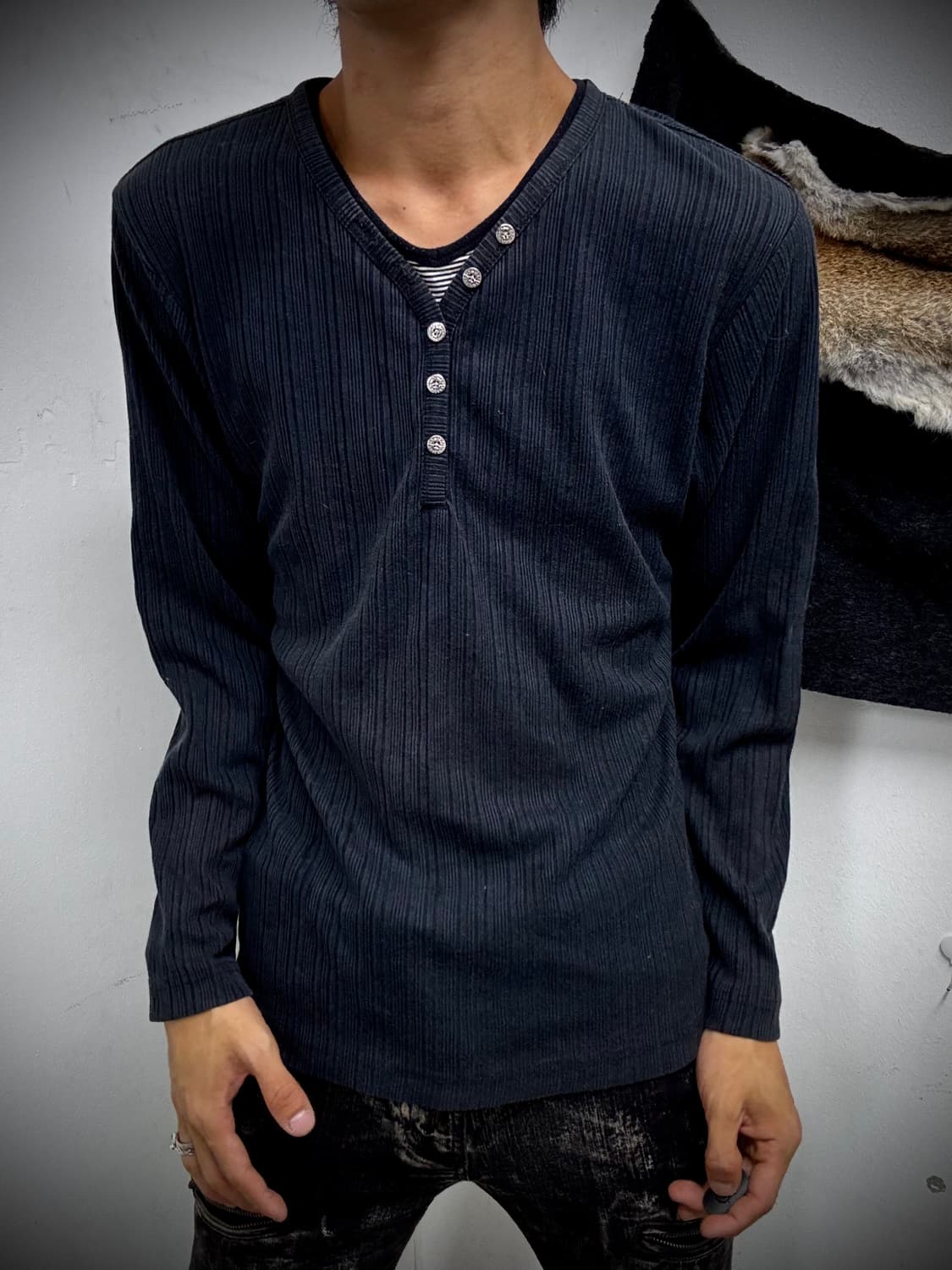 “Vintage” Minimal Mood Black Sleeve 상품이미지5