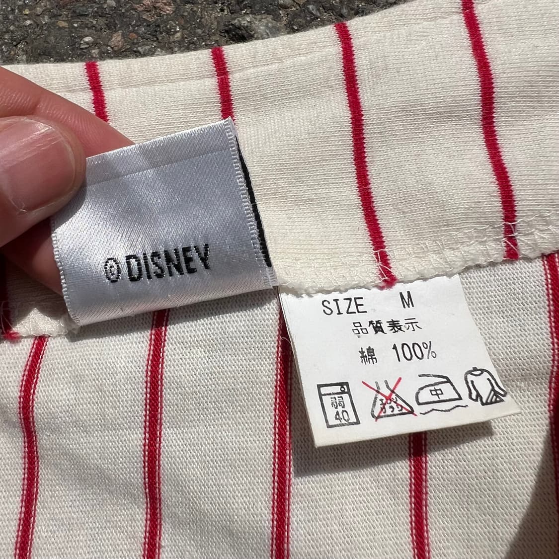 90‘s Roger Rabbit 코튼 베이스볼 저지 상품이미지9