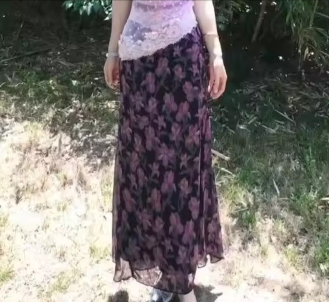 🍏 입자마자 분위기 여신 가눙...✨️ 빈티지스커트 🌿🍏 상품이미지1