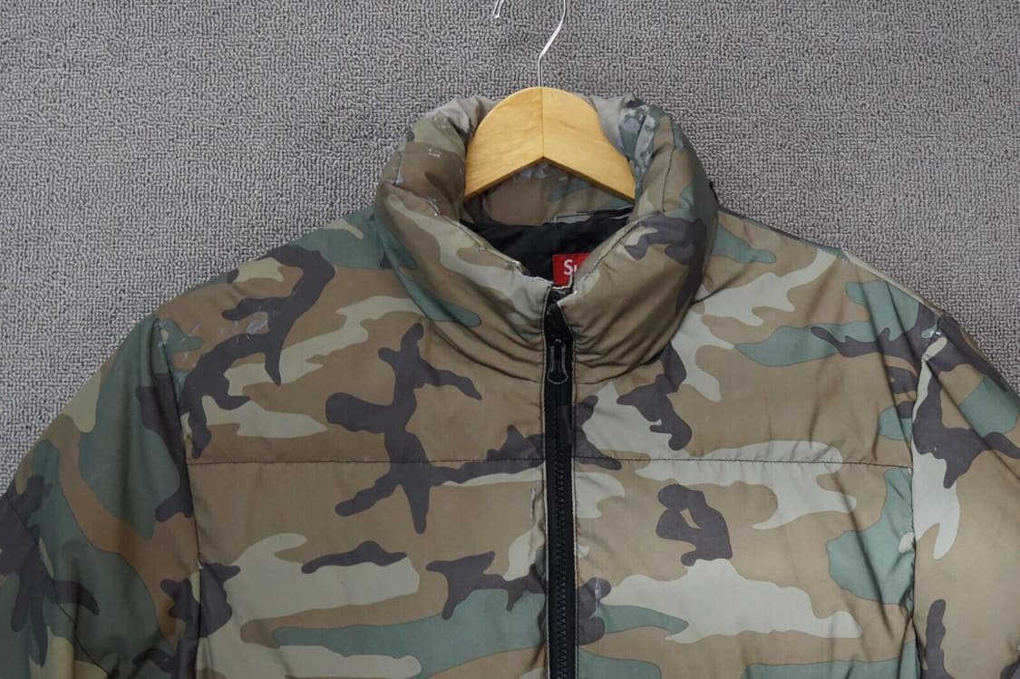 슈프림 카모 다운 자켓 카모플라주 상품이미지2
