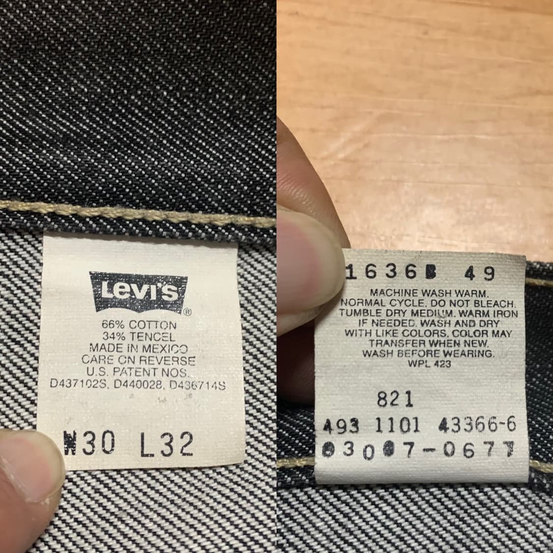 LEVIS 1ST. 669 리바이스 엔지니어드 진 상품이미지7