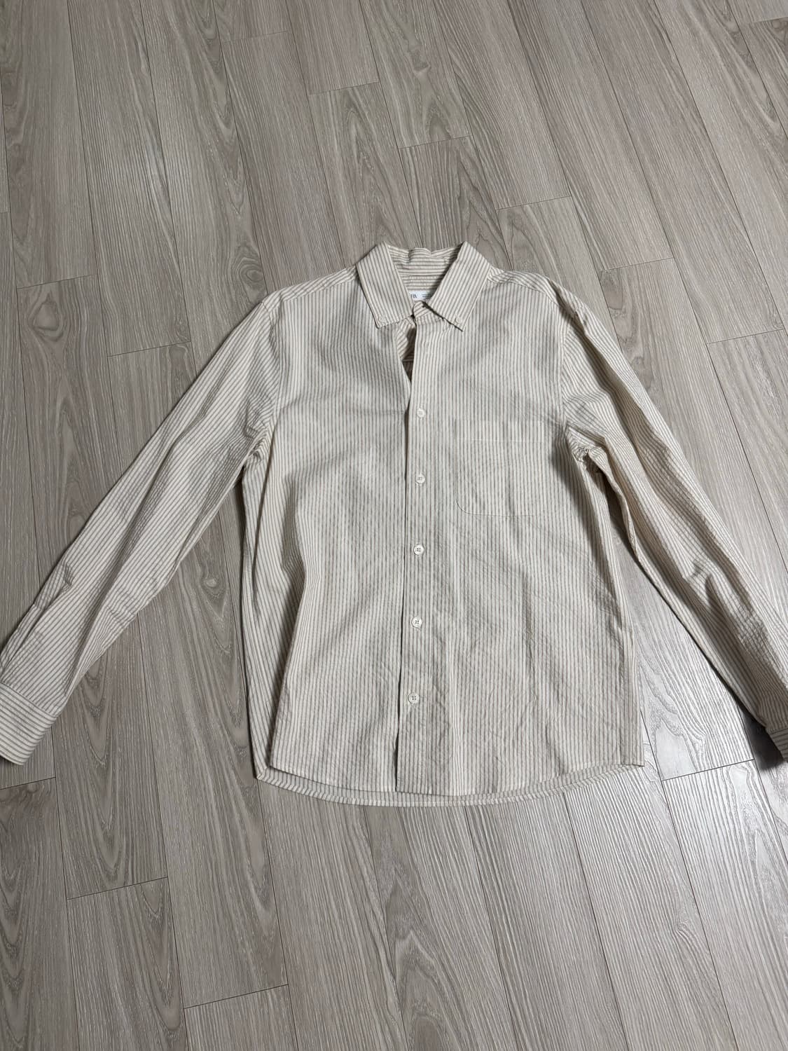 ZARA 스트라이프 셔츠 S 상품이미지1