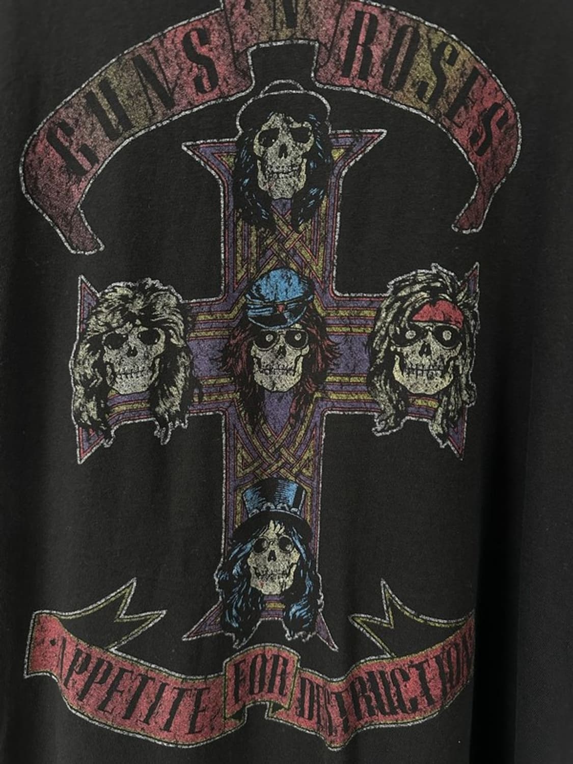 [S/P] GUNS N' ROSES 빈티지 밴드 반팔티 상품이미지3
