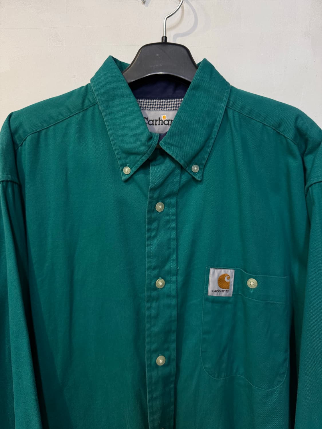 칼하트 그린 긴팔셔츠 상품이미지2