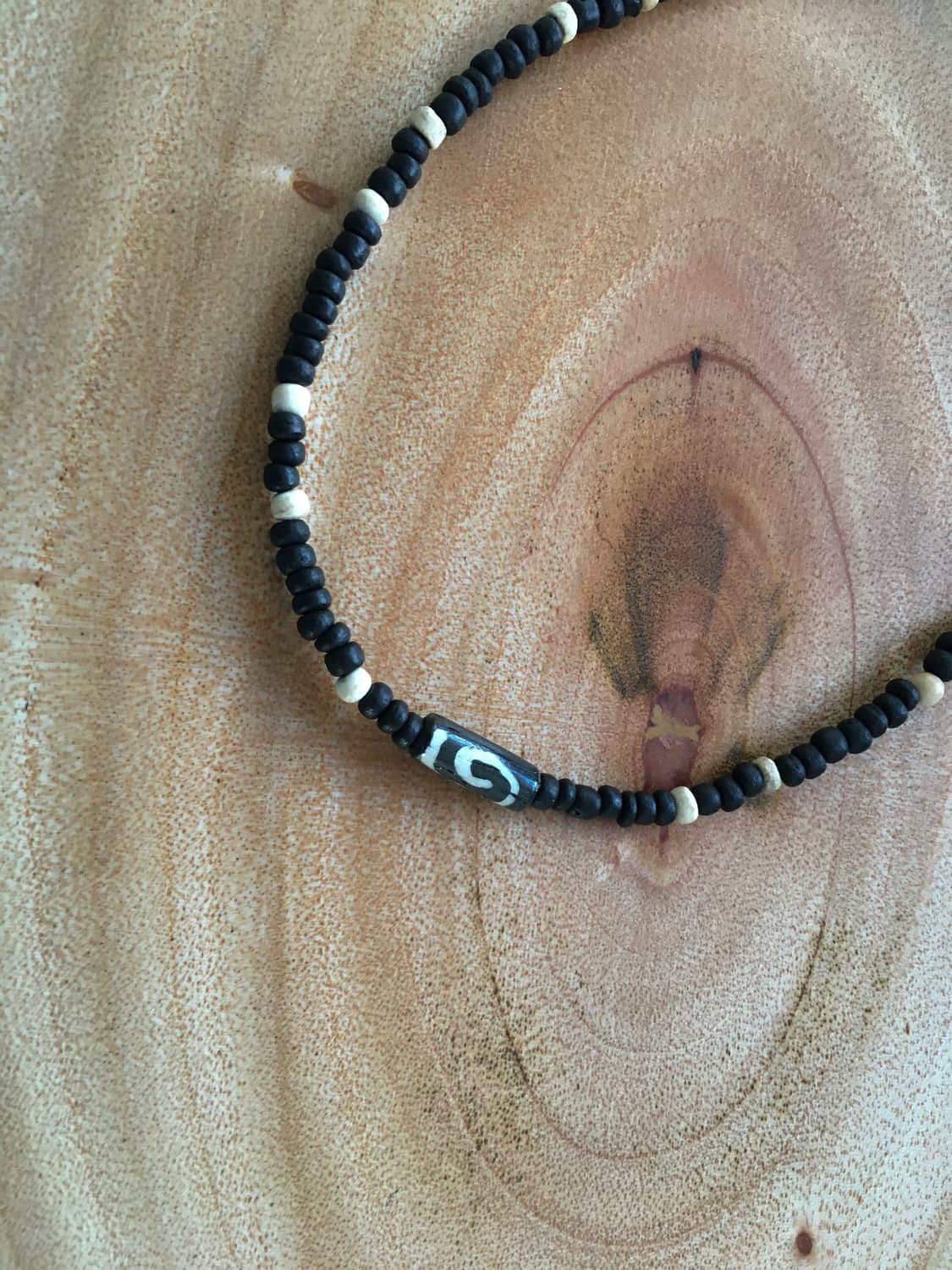 wood rhythm necklace 상품이미지2