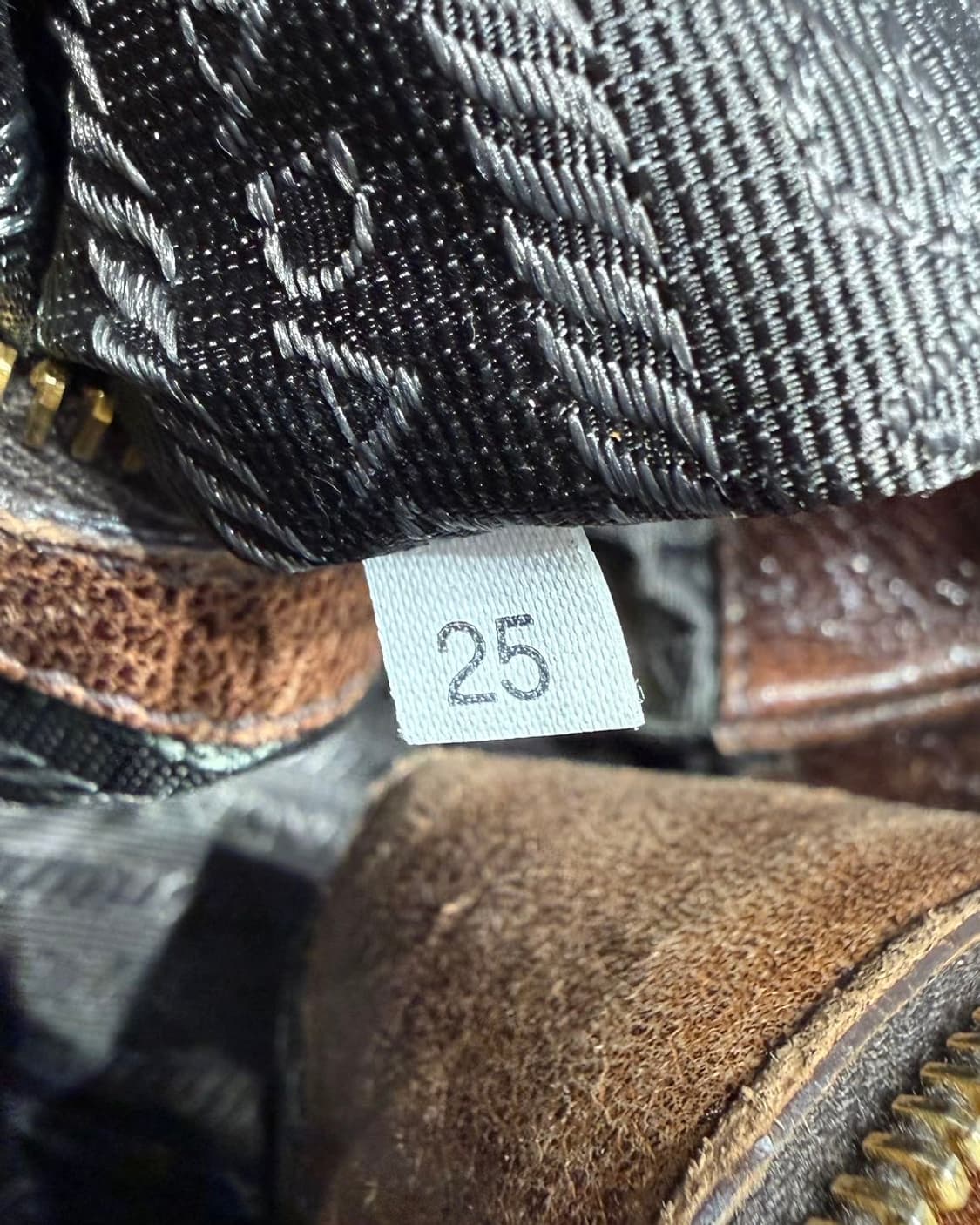 프라다 브라운 체르보 안티크 레더백  상품이미지9