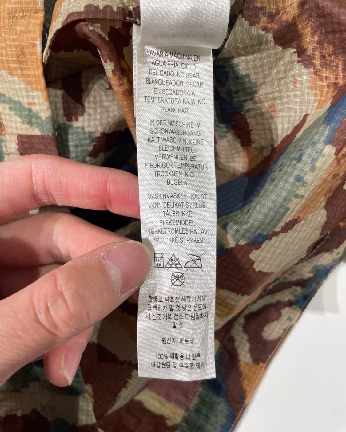 파타고니아 믹스 후디니 나일론 윈드 브레이커 상품이미지9