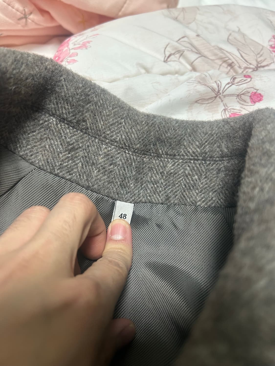 노이어 kkst 해링본 발마칸 코트 48 상품이미지4