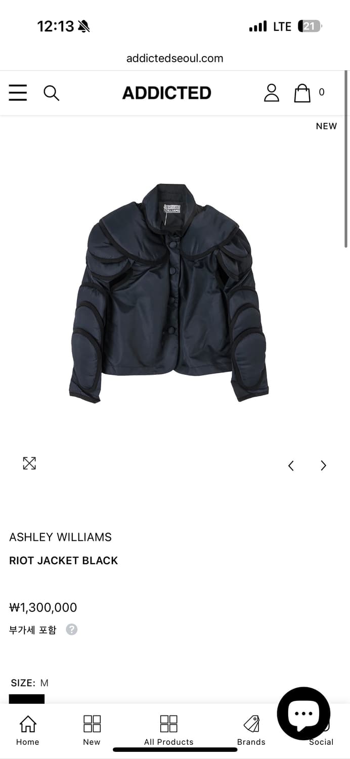 애슐리 윌리엄스 블랙 블레이저 패딩 자켓 상품이미지5