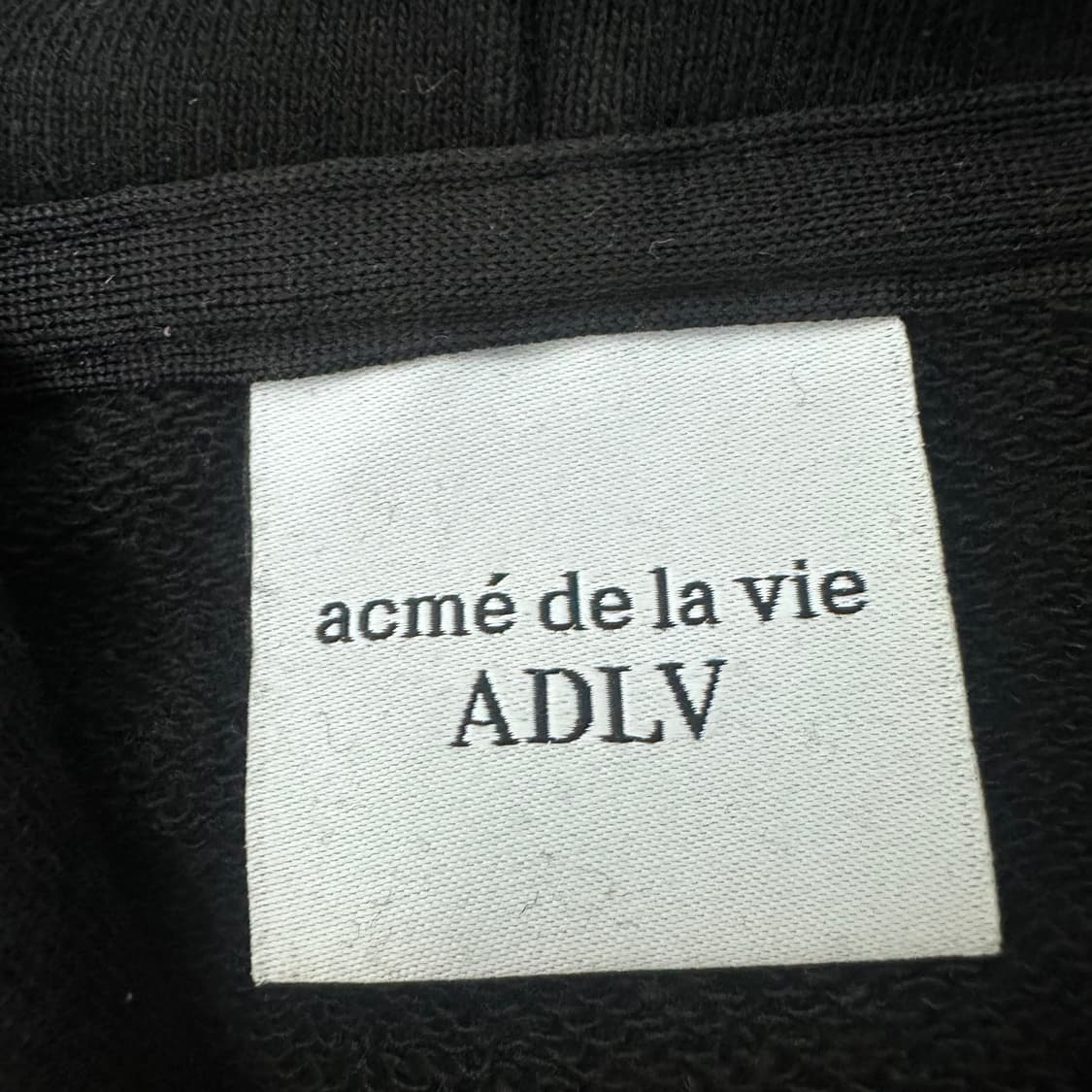 아크메드라비 ADLV 도넛 후드티 블랙 110(2XL) 상품이미지4