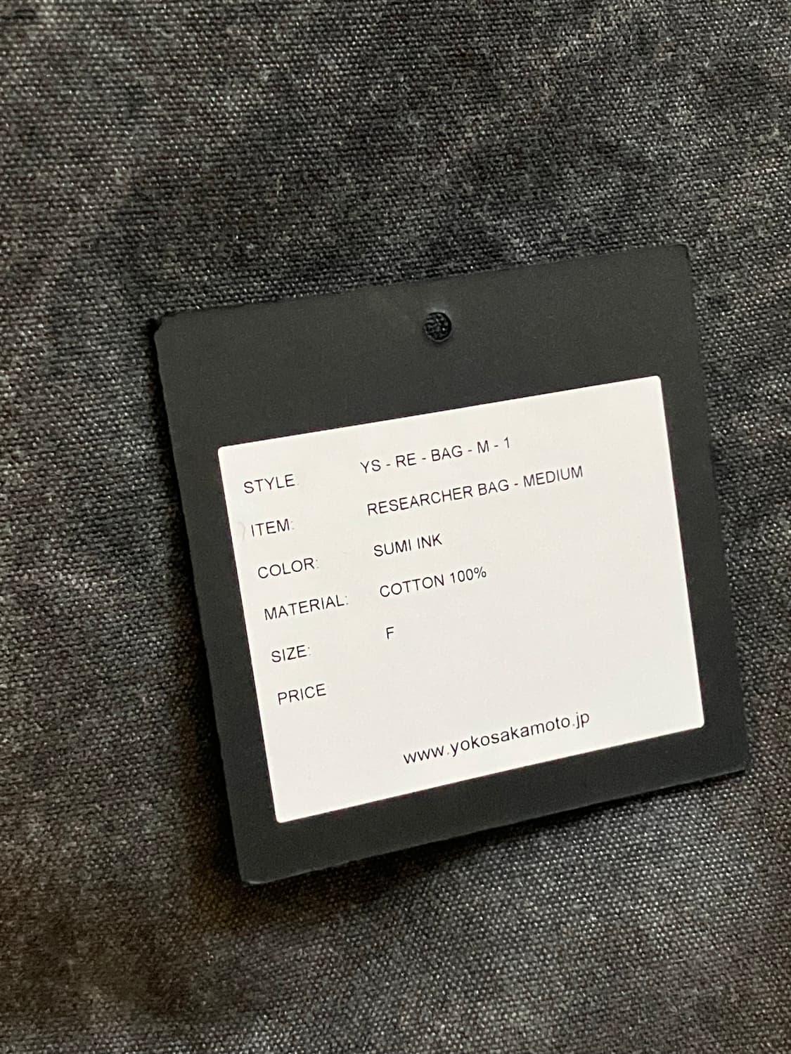 요코 사카모토 / 리서치 백 / M 상품이미지4