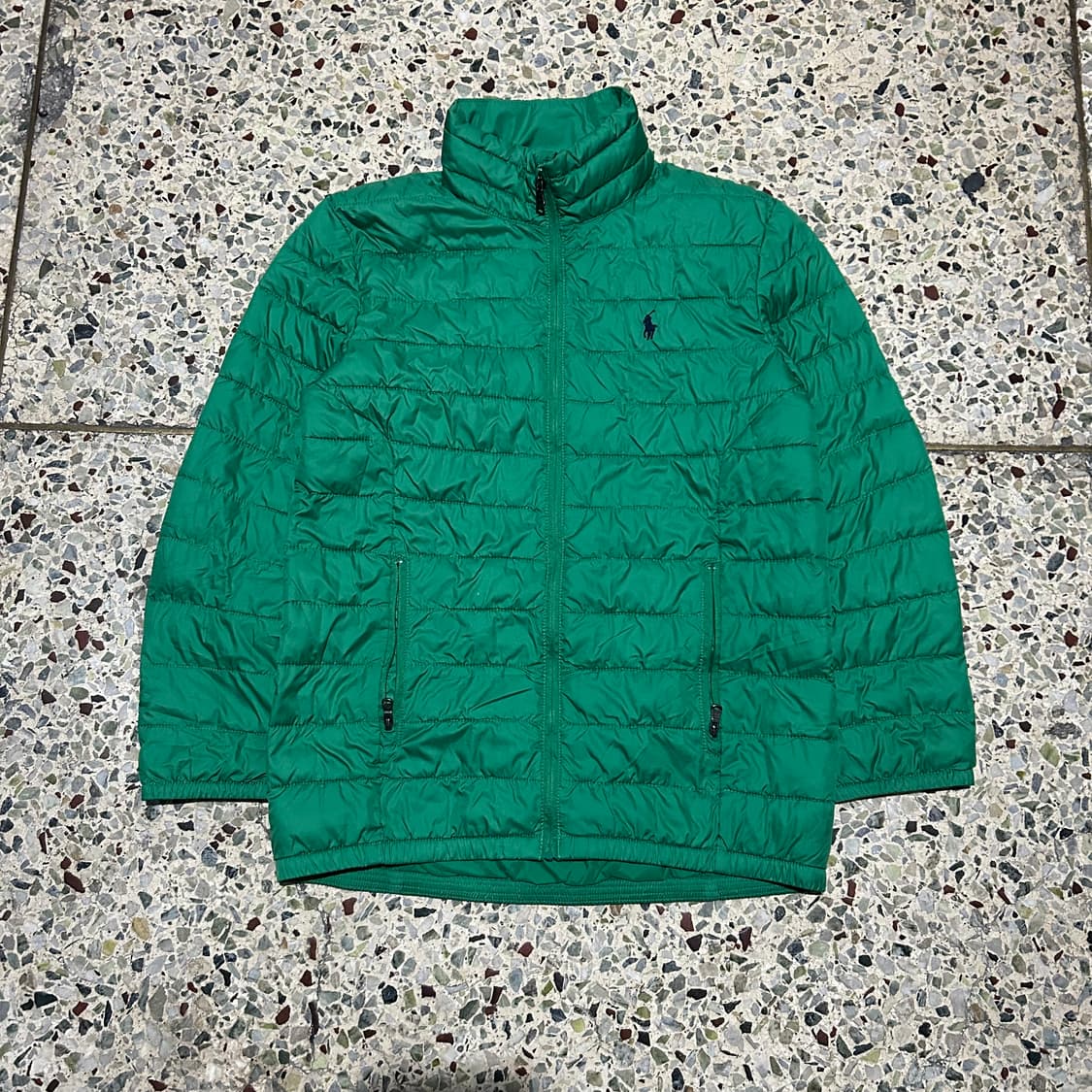 폴로 랄프로렌(POLO RalphLauren) 그린 경량 패딩 상품이미지1