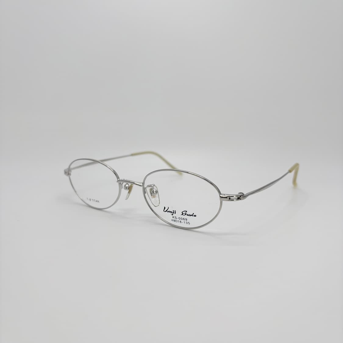 KENJI SUDO 실버 티타늄 오벌테 상품이미지1