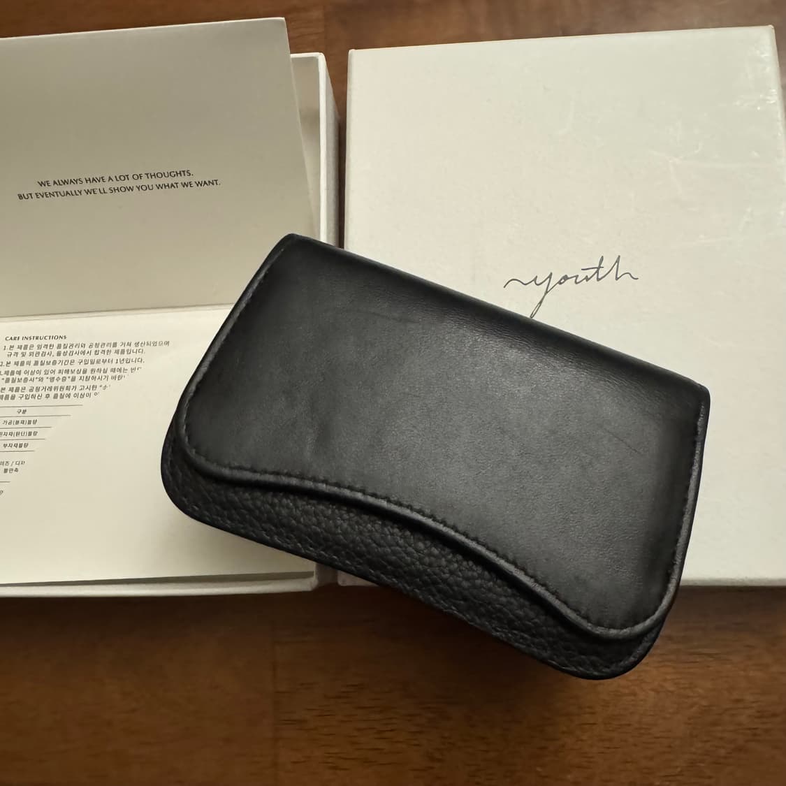 Youth 레더 카드 지갑 상품이미지2
