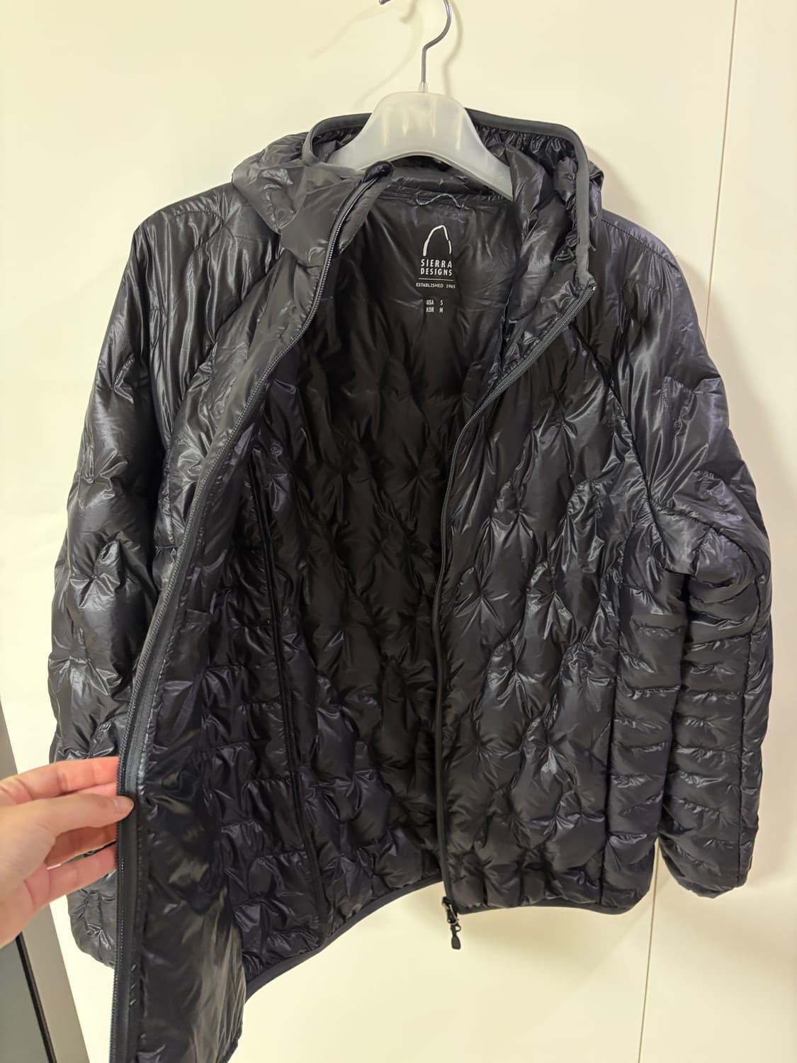 시에라 디자인 하프돔 블랙(남성M) 상품이미지3