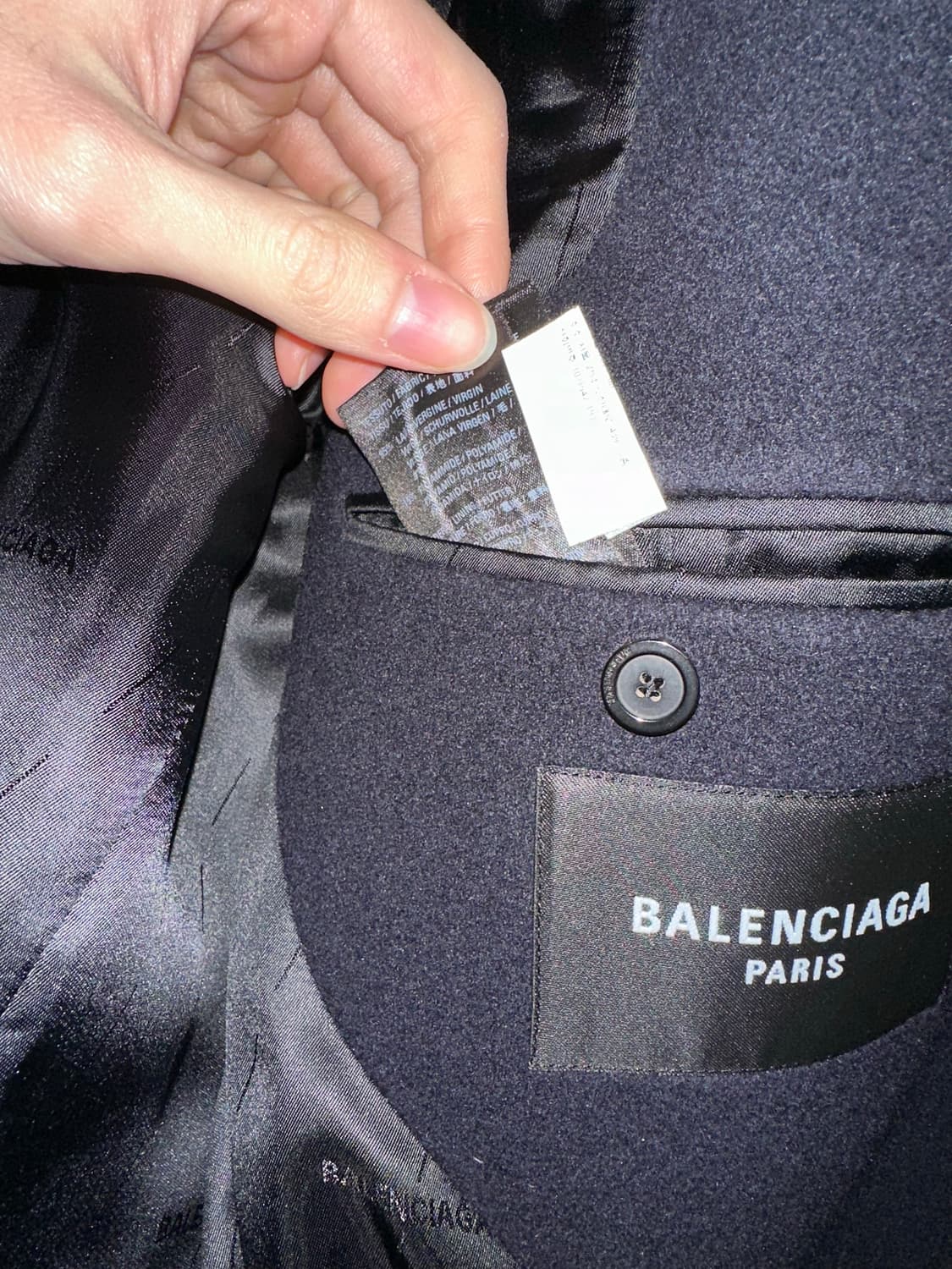 발렌시아가 머플러 코트 상품이미지7