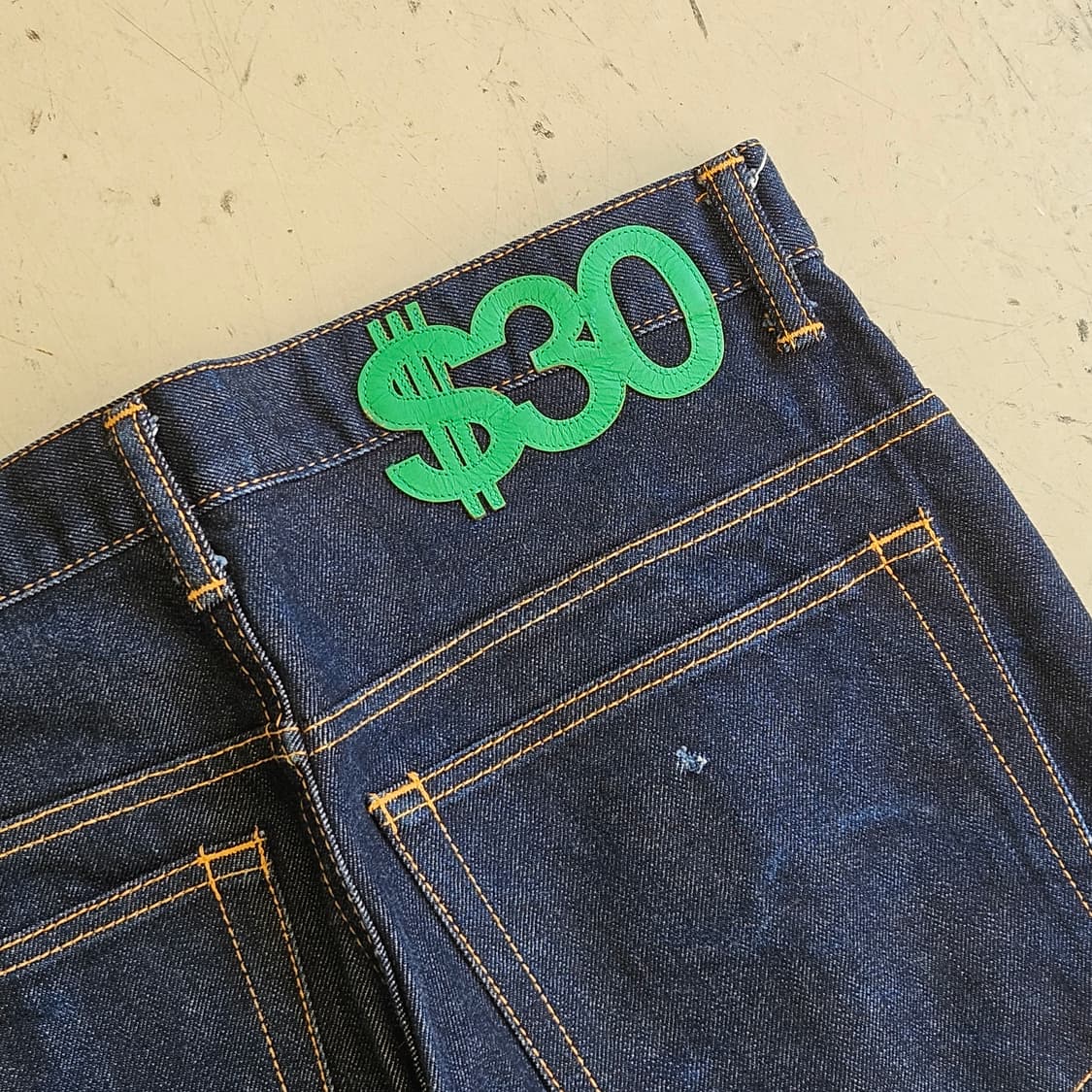 SWAGGER 스와거 데님 쇼츠 청반바지 30인치 상품이미지2