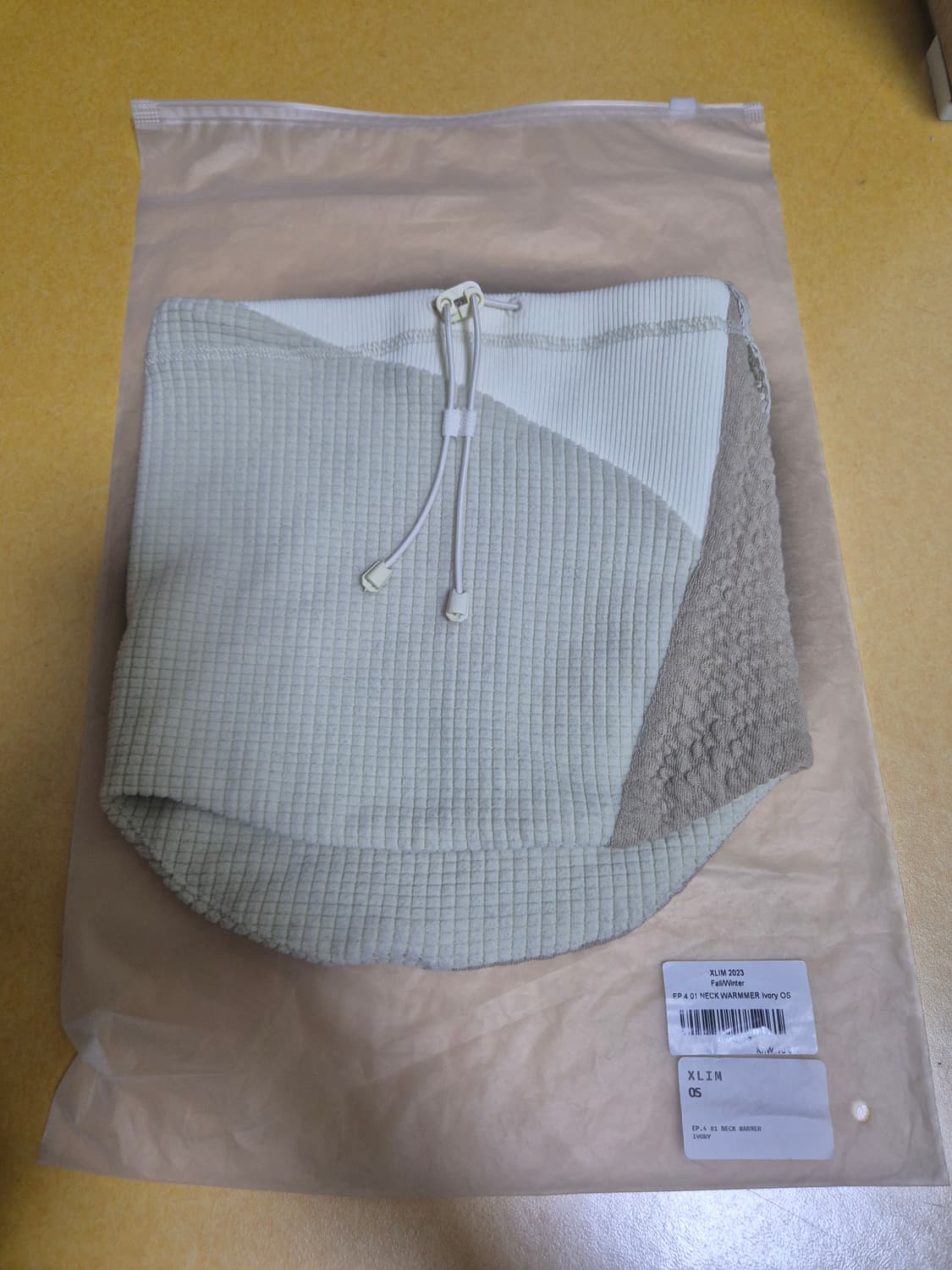 XLIM EP.4 NECK WARMER IVORY 상품이미지2