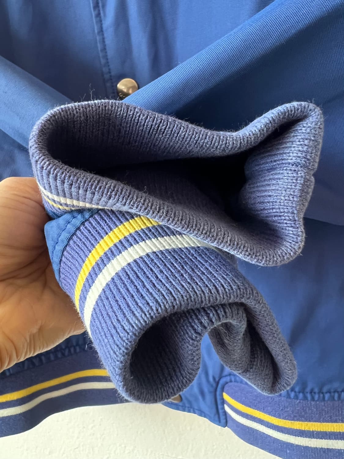 라코스테 남성 블루 코치자켓 블루종점퍼 상품이미지4