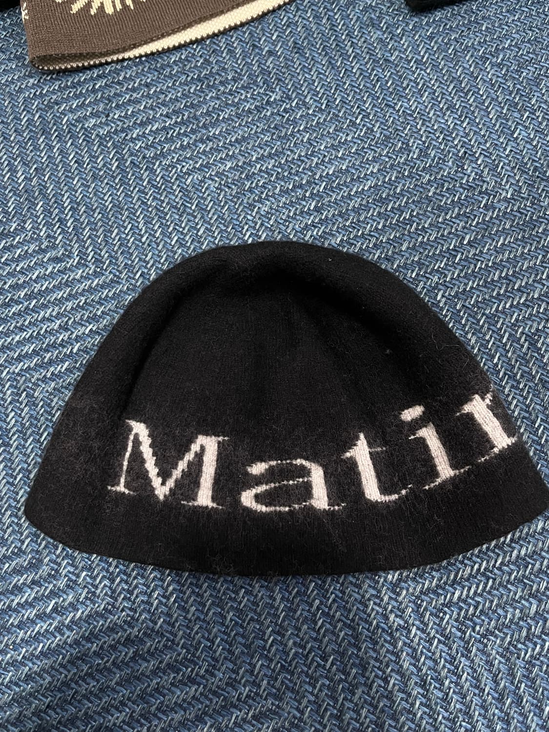 마뗑킴 비니 판매합니다 . (하자 있음) 상품이미지1