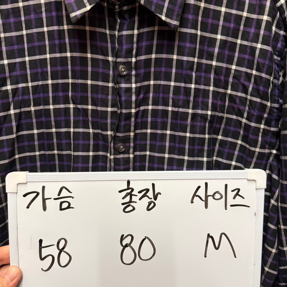 폴로 랄프로렌 체크패턴 셔츠 (포니x모델) 상품이미지2