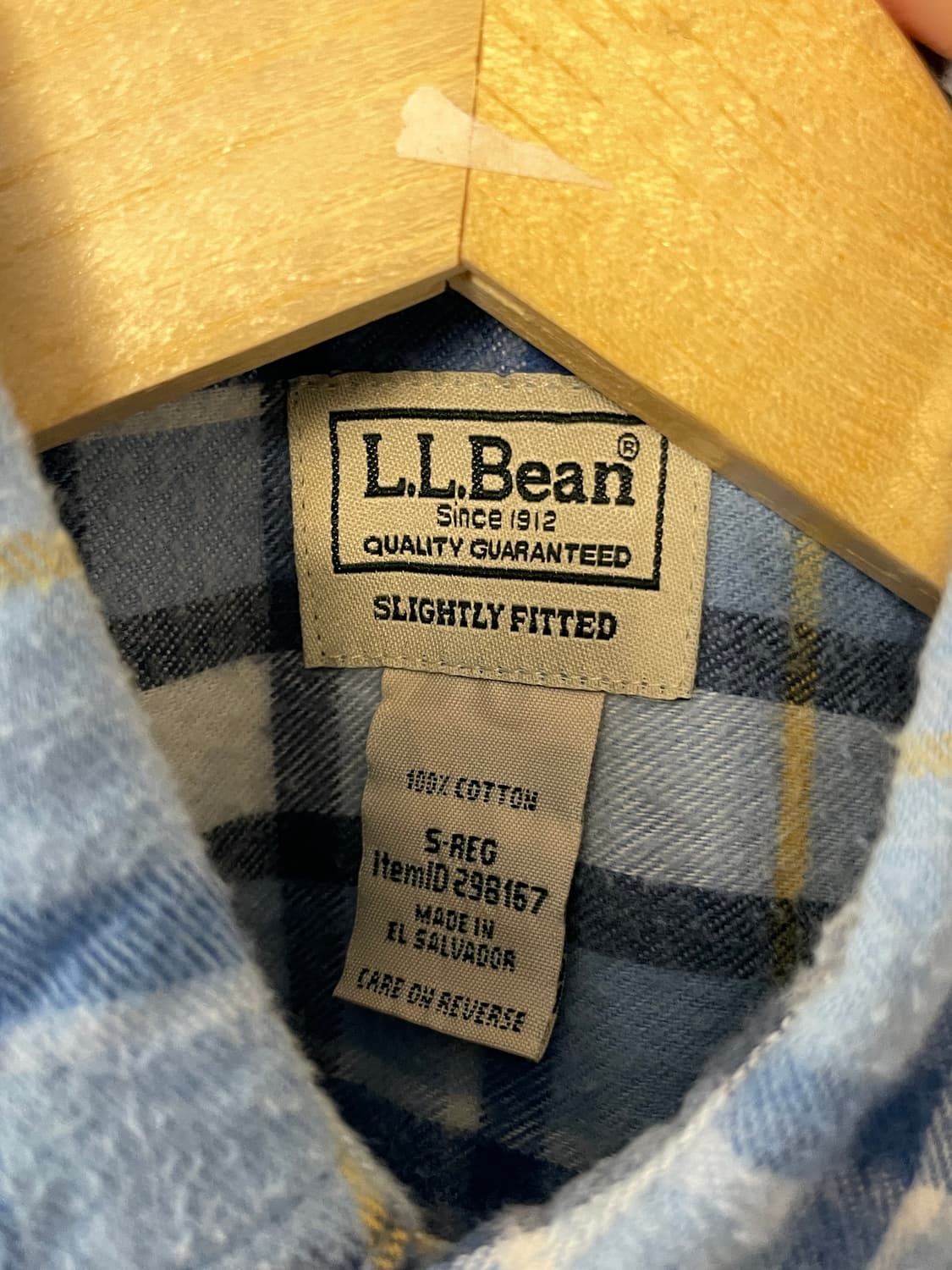 엘엘빈 체크 셔츠  상품이미지7