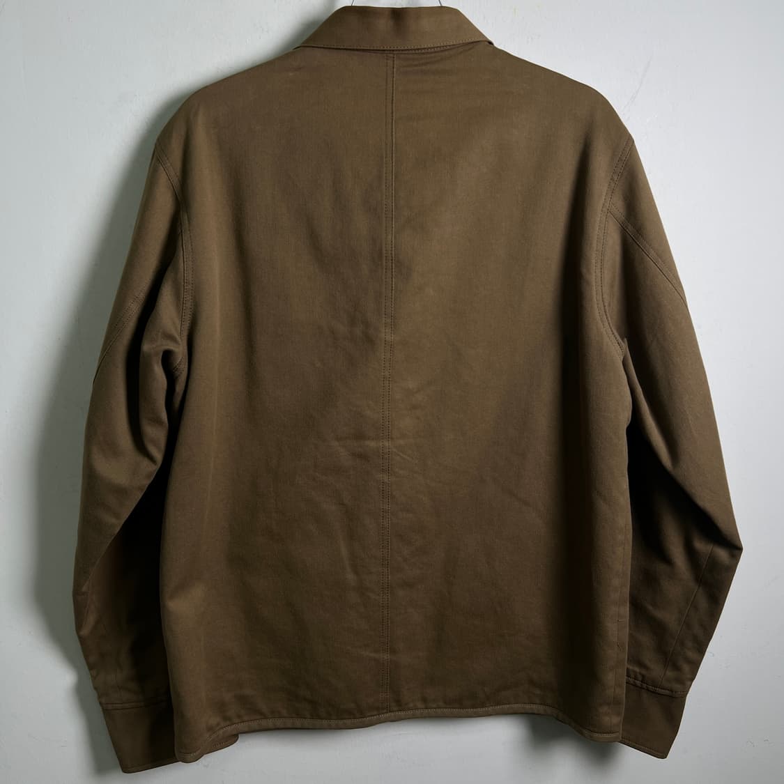 VTG 빈티지 브라운 코튼 워크 자켓 L 상품이미지6