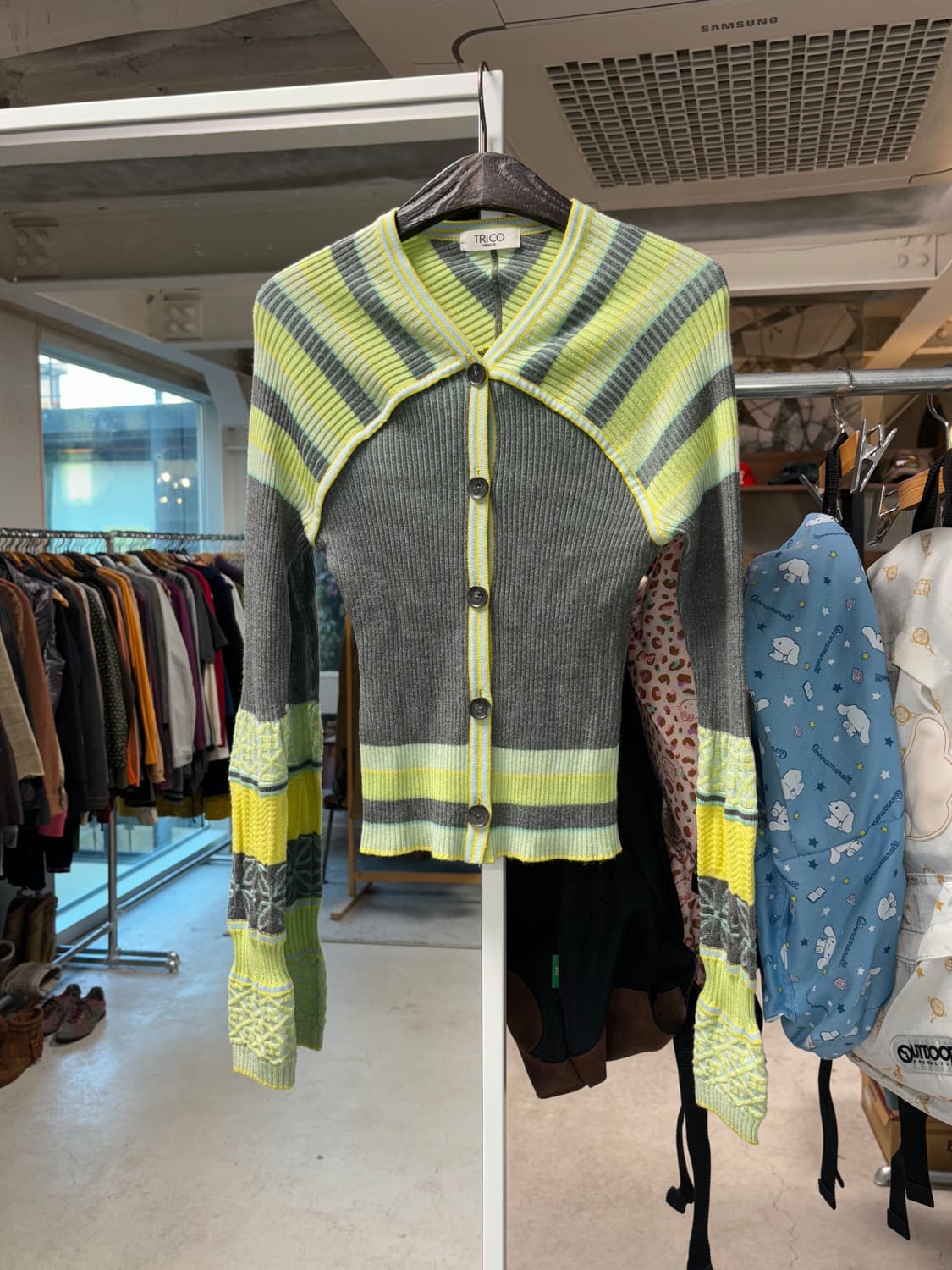 히로코 비스 트리코 변형 가디건 상품이미지2