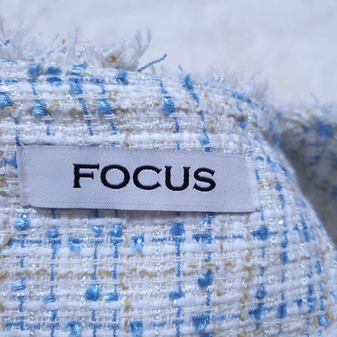 포커스 여성 트위드반팔자켓 F 0224 상품이미지3