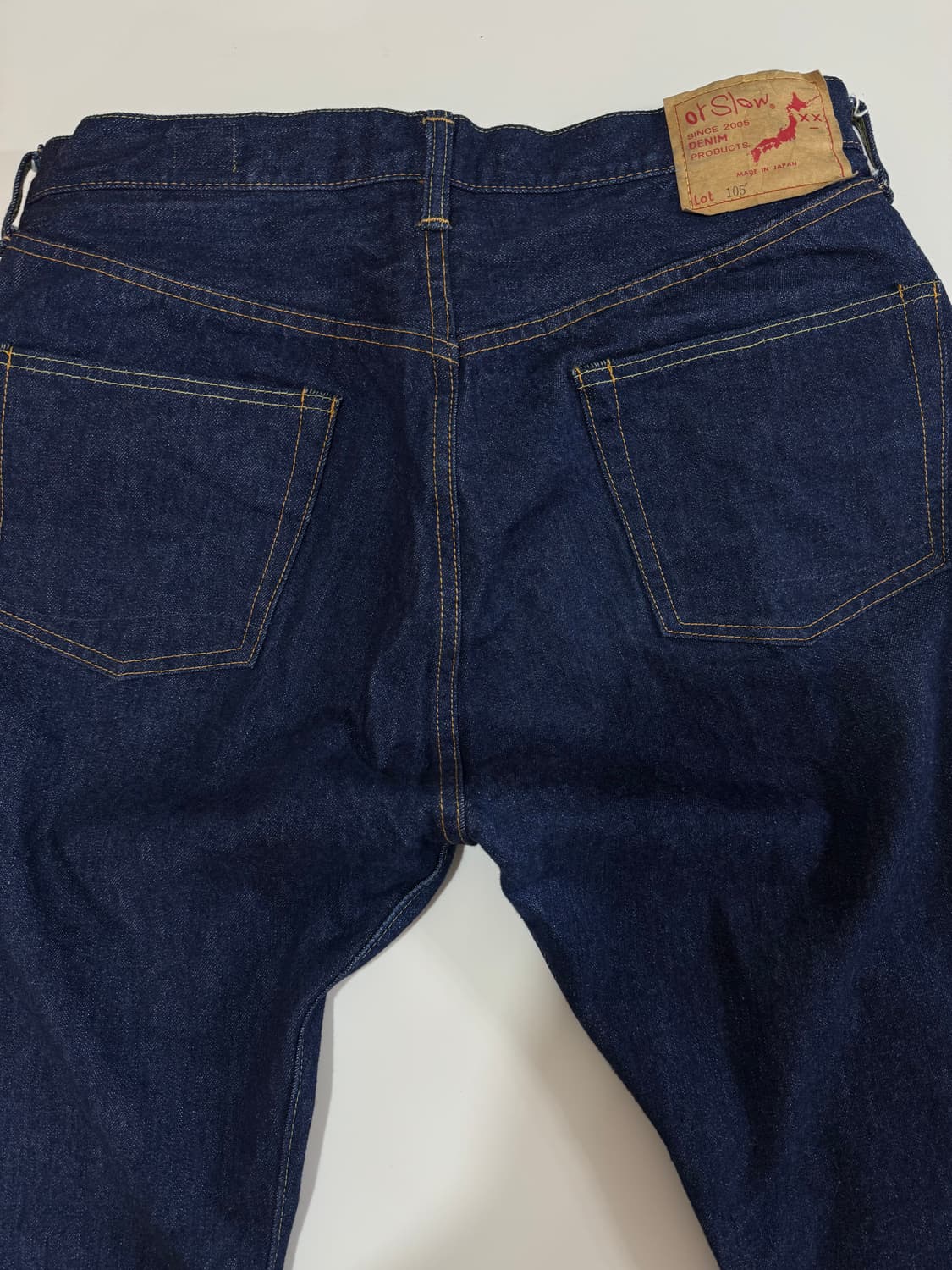 [4사이즈]오어슬로우 105 원워시(수선X) 상품이미지2